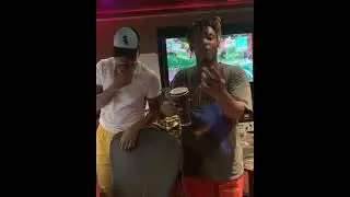 Juice Wrld Freestyling w/ Chance The Rapper (Rare Video)