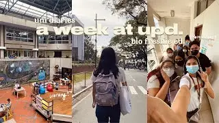FACE TO FACE AT UP DILIMAN🌻 first week as a bio freshie 🧬 | furanshinu