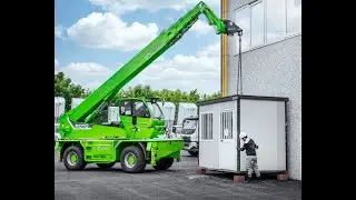 ROTO Merlo teleskopické manipulátory s otočí