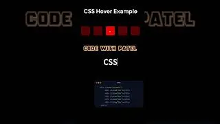 Hover Effect CSS 😍 