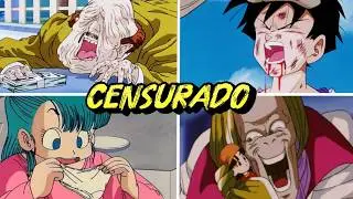 6 ESCENAS CENSURAD4S en DRAGON BALL ❌