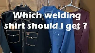 Here are the welding shirts that I wear for work