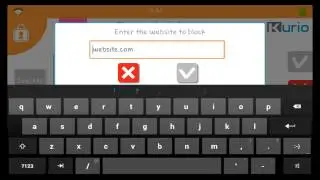Kurio 7: Customizing the Kid-Safe Content Filtering Settings