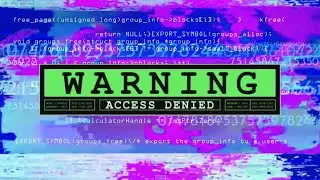 Glitch Overlay Pack #1 Glitches, Numbers & Warnings