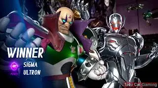 MVCI Arcade Battle with Ultron and Sigma
