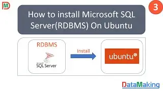 How to install Microsoft SQL Server(RDBMS) On Ubuntu | Linux | DM | DataMaking