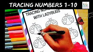 How to Write Numbers 1-10 | write numbers 1-10 | How to Write Numbers 1234 | Fun N Learn with ZK