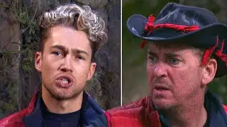 I Am Celebrity Get me Out Of Here (2020) AJ Gives Shane A Weird Look!😬