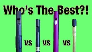 4 Whistles 3 Keys 1 Tune - MKPro F, Killarney Bb, Tony Dixon High/Low D | #tinwhistle #comparison