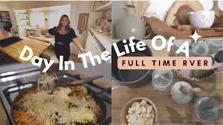 DAY IN THE LIFE OF A FULL TIME RVER | SHARING AMAZON FAVORITES | CLEAN COOK AND ORGANIZE WITH ME