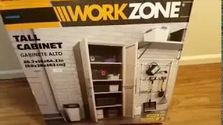 ALDI'S: WORKZONE TALL CABINET