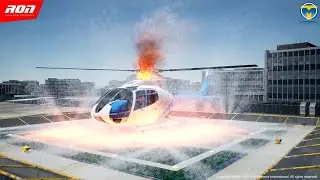 Helipad Fire System - Unreal Engine Fire System Animation