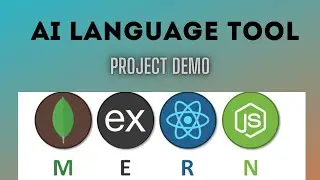 AI based Language Tool using MERN Stack and OpenAI API - Project Demonstration