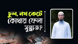 চুল, নখ কেটে টয়লেটে বা ময়লার ঝুড়িতে ফেলা যাবে কি?