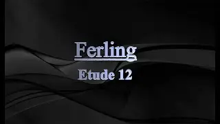 Ferling Ферлинг  Etude 12