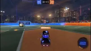 Hit it just like @Rubiirl #short #rocketleague #clip