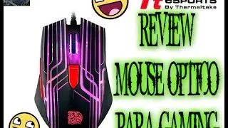 Mouse para Gaming Barato y de Calidad | Review | MOUSE THERMALTAKE TALON MO-TLN-WDOOBK-01