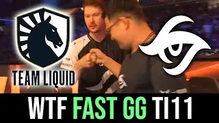 Secret vs Liquid - WTF FAST GG on TI11