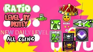 RATIO|full completed with coin|level by DKITEY|lucky treasure chest...