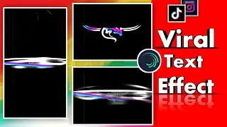Viral text effect 2023 | Alight motion bangla text Animation