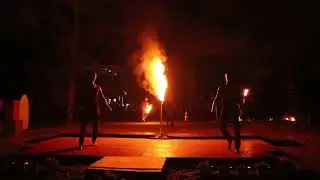 Fire Dance at Safari Beach Jateng