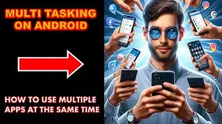 Multitasking on android | How to open 2 apps at once on android | Multiple View | Split Screen