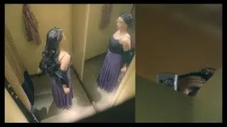 خطيبها عشان ينتقم منها صورها وهيا بتغير هدومها  🤨🤨