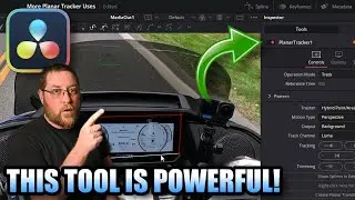 I can't believe the PLANAR TRACKER in Davinci Resolve 20 can do THIS!
