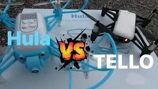 Hula Drone vs DJI Ryze Tello NEW UPGRADED RC or Floppy Flipper 🐬 TRUE REVIEW no Sugar Coating