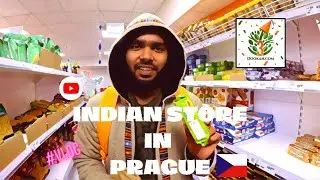 Indian grocery Store In Prague l Czech Republic l Manvendra Prague europe vlog