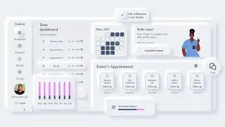 HTML CSS JavaScript Admin Dashboard | Create HTML CSS Dashboard For Medical | Dashboard Template