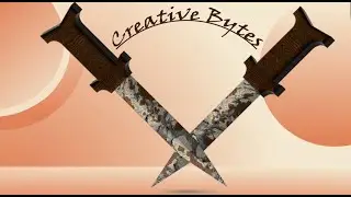 3D knife shape  in adobe illustrator Urdu/Hindi tutorial