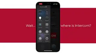 Use Intercom on Control4 App 1080