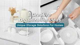 Creative Home Organization Ideas | Home, Bathroom & More!