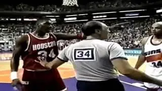 Danny Ainge with the pinpoint inbound pass