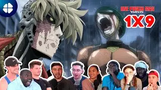 ONE PUNCH MAN EPISODE 9 SEASON 1 Reaction Mashup | Unyielding Justice