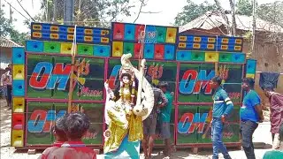 Om Music 🔥🔥 Ramchandra Pur Saraswati Visarjan #drmusickgp #dj #boxcompetion