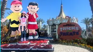 California’s Great America Theme Park Halloween Theme 🎃Full tour