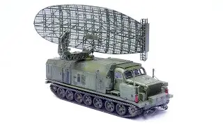 电动可转！AM1/72苏联P-40“长轨道”雷达3D打印成品模型开箱测评