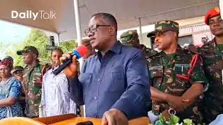 SAGINI atoa pole msiba wa MEJA JENERALI mstaafu  CHARLES MBUGE