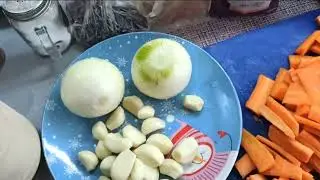 Булгур с мясом в афганском казане. Ошибочка вышла...