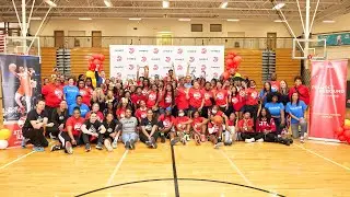 Atlanta Hawks, Chase host Project Rebound basketball clinic with Onyeka Okongwu