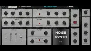 Reason 12 Combinator: Noise Synth