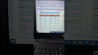 Excel Tricks | Mouse Scroll Movement in Left to Right #excel #shorts