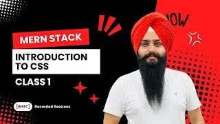 Day 1 - CSS Introduction to CSS | Full Stack Development Course | Punjabi Language