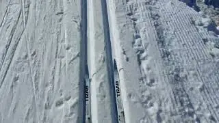 Pista da sci di fondo a Predazzo - 03/01/2025