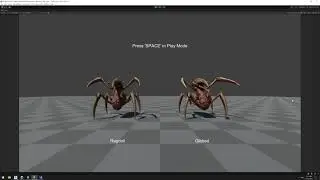 Alien Arachnoid Drone - Ragdoll