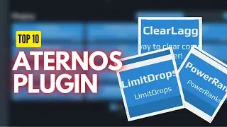 TOP 10 PLUGINS FOR ATERNOS SERVER | MINECRAFT SERVER PLUGINS