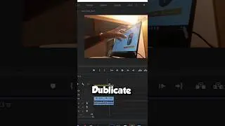 How to Duplicate Clip in Premiere Pro #shorts