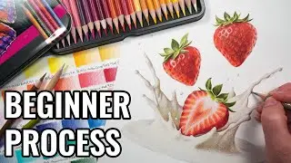Colored Pencils for Beginners: The Simple Process That Works Every Time